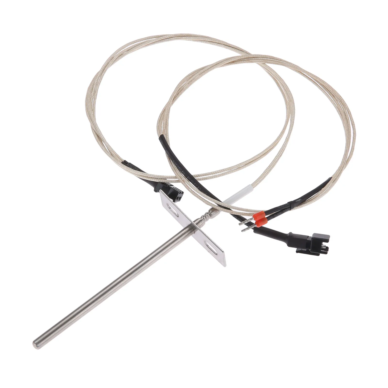 2pcs PB-105P500L Temperature Probe Sensor Read Inside BBQ Control fit for Pit Boss 700 820 Series Wood Pellet Grill Replace