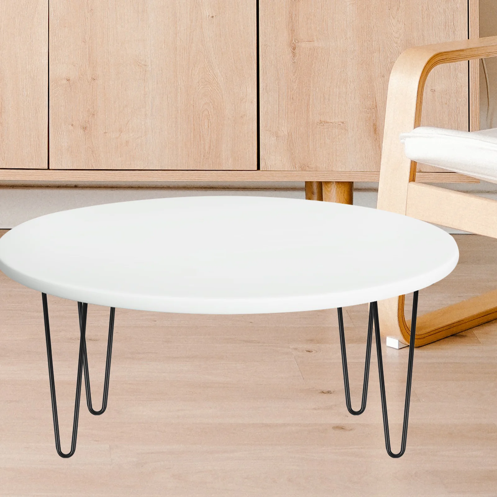 Pieds en épingle à cheveux en métal pour Table Simple, 2 pièces, pour remplacement de meubles, Style industriel Durable, bureau, Table basse, extrémité de banc, armoire latérale