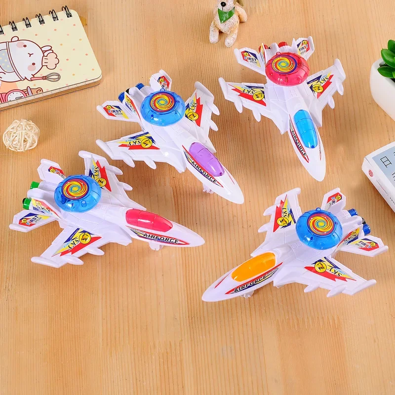 

Novelty Funny Aviation Model Toys Creative Children Pulling Wire Light-up LED Aircraft Toys Children Light-up Birthday Gifts