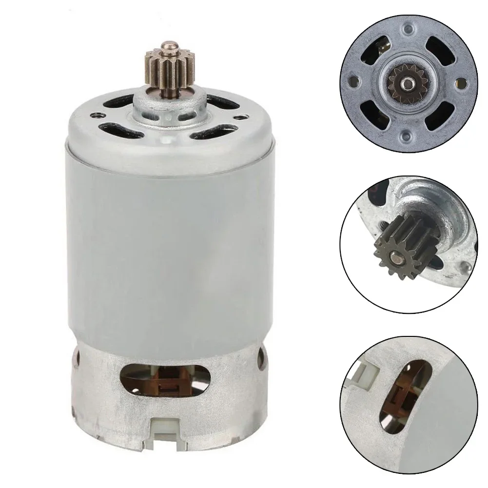 

Practical Motor For GSR 1440-li Silver Spare Part 12 Teeth DC Diameter 10mm Precise Replacement Driver Screwdriver