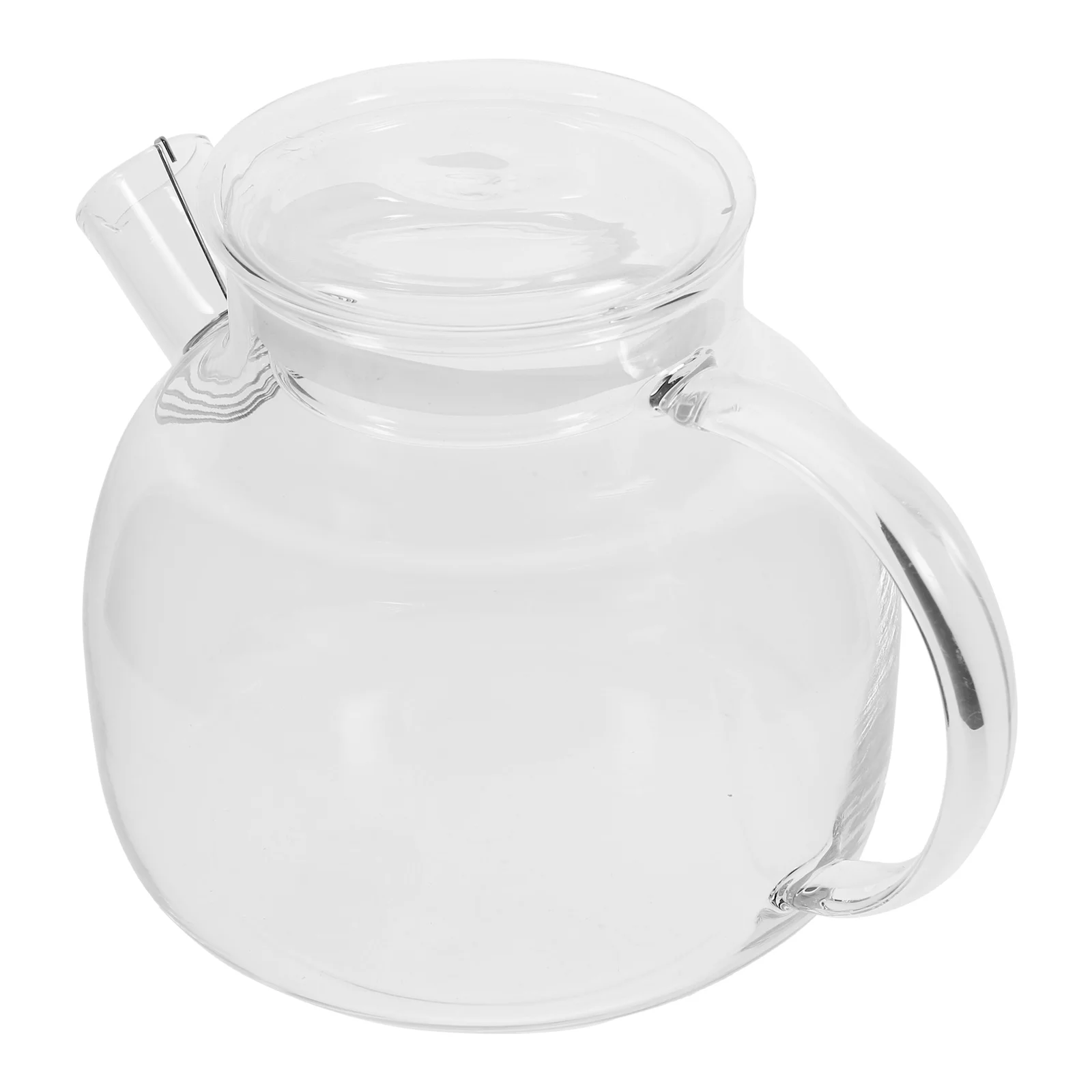 

Glass Cold Pitcher 1000ml Infuser Lid Safe Materials Refreshing Taste Versatile Kitchen Necessity Glass Pitcher with Strainer