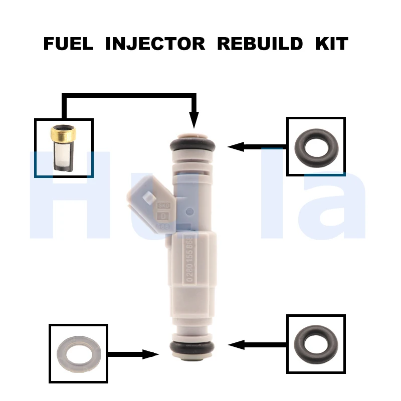 

Fuel Injector Repair Kits for 1998 1999 2000 2001 2002 Chevrolet Camaro 5.7L 0280155868