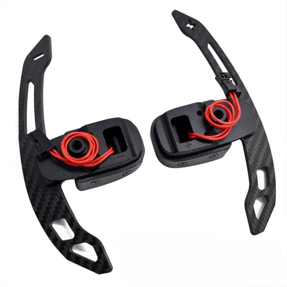 لمرسيدس بنز AMG2017 عجلة توجيه سيارة ألياف الكربون المغناطيسي مجداف التحول التمديد #4