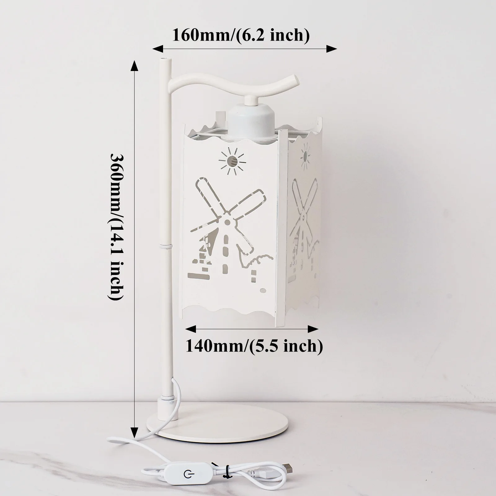 Lampe de bureau décoration chambre Bar café LED veilleuse