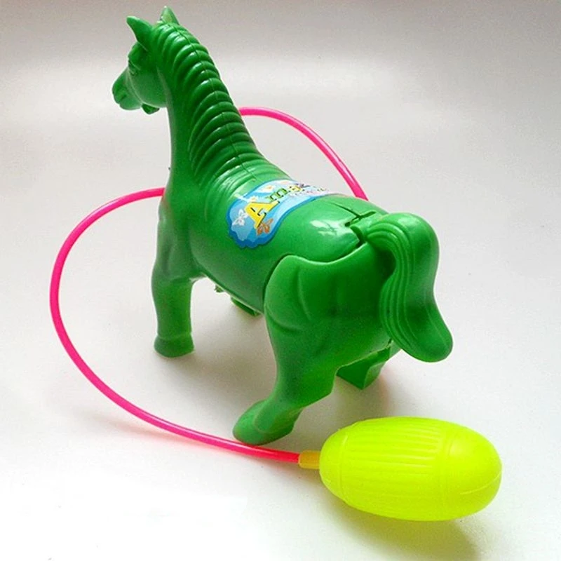 

1 PCS Pneumatic Pony Toy Line Control Jumping Ponys Pneumatic Jump Horse Parent Child Interactive Novelties Discovery Toys Funny