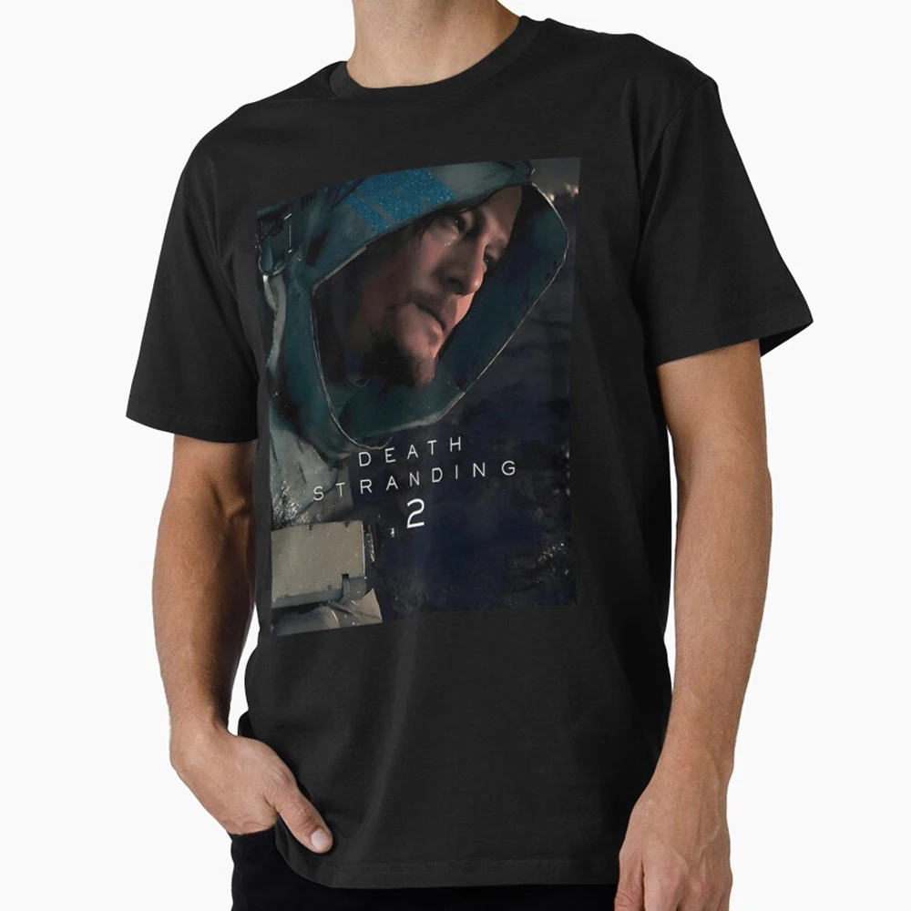 

Death Stranding 0507 Hideo kojima Gift t shirt for gamer 100% cotton tee Men's Short Sleeve Graphic Clothes All size tops S-6XL