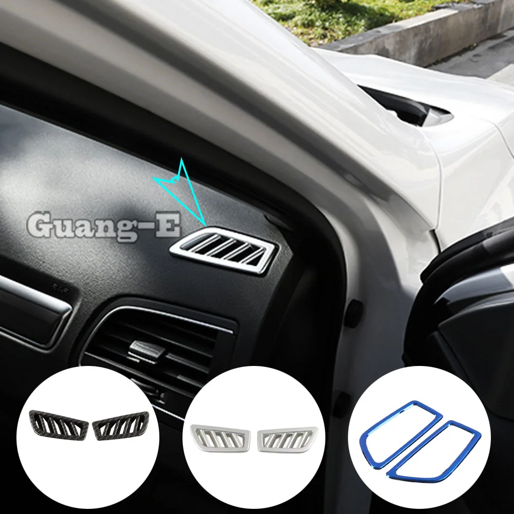 

Car Front Air Conditioning Outlet Vent Styling Garnish Cover Frame Lamp Trim Molding For Renault Koleos 2017 2018 2019 2020 2021
