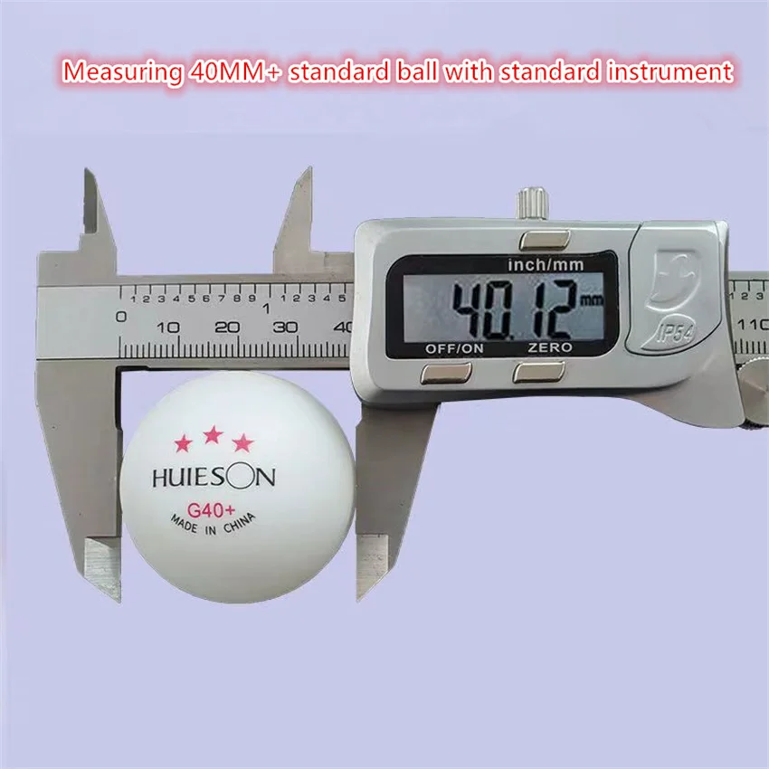 10 PCS/Lot  Huieson New ABS Table Tennis Balls 3 Star 2.8g 40+mm Ping Pong Balls for Training And Competition
