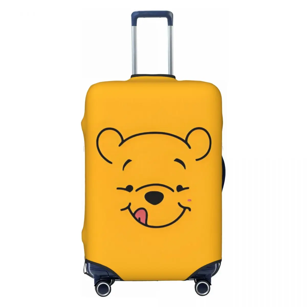 

Custom W-Winnie Anime The Pooh Luggage Cover Fashion Suitcase Protector Covers Suit For 18-32 inch