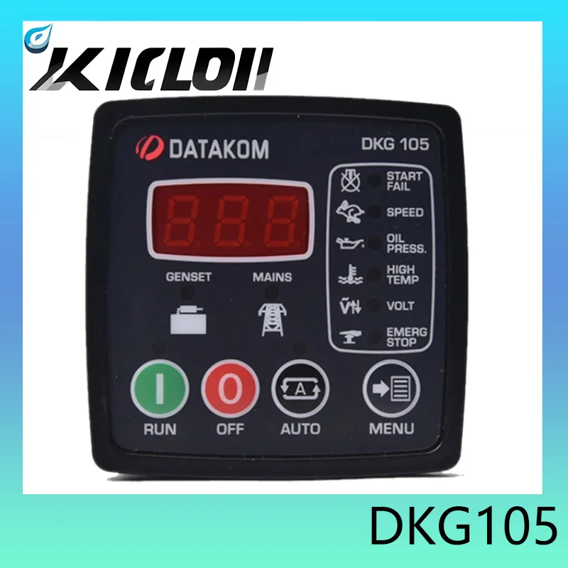 DKG105 Generator Controller Auto Start Stop Diesel Engine Controller Module Panel for Diesel Gasoline Engine Generator Kit Xeon