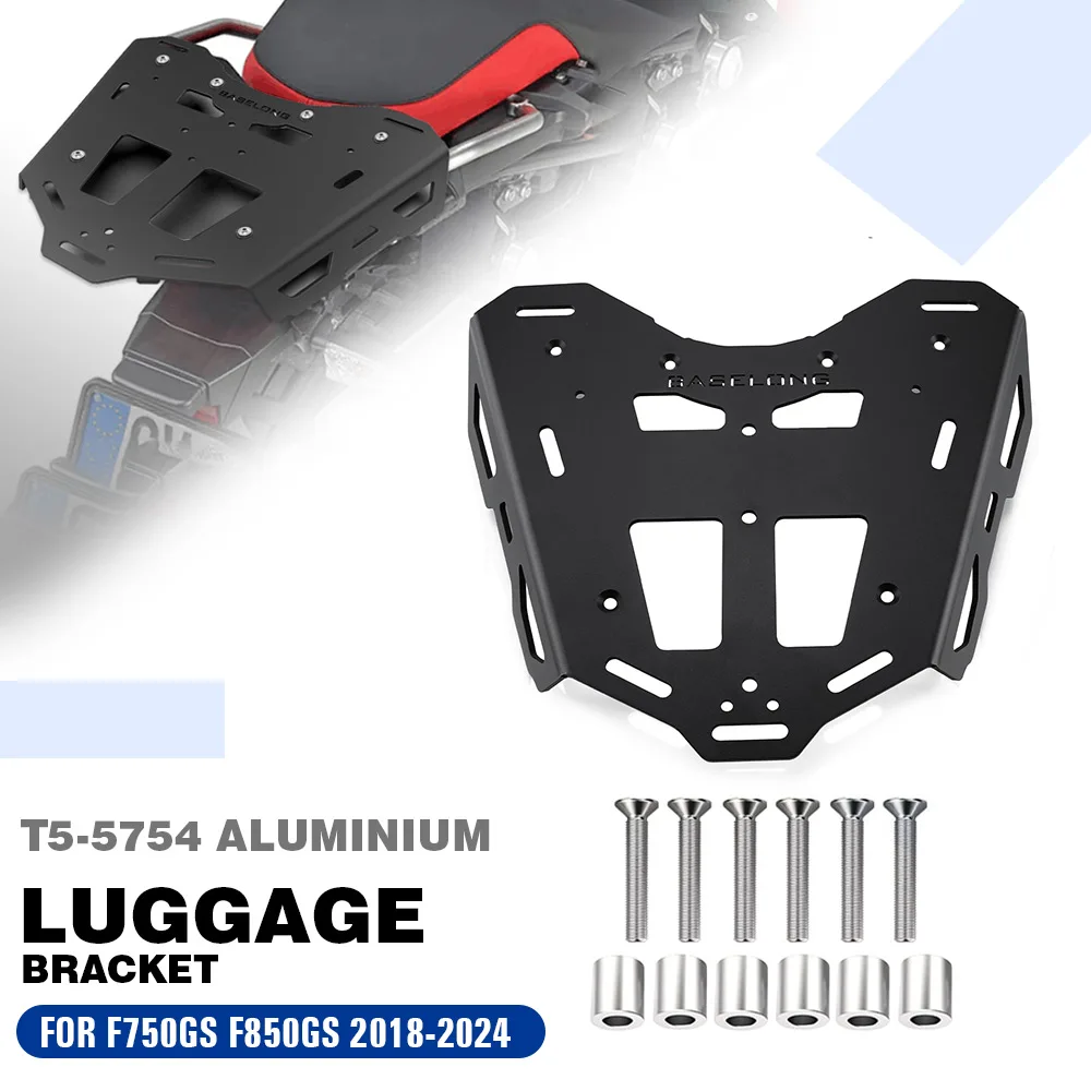 

For BMW F750GS F850GS 2018-2019-2020-2021-2022-2023-2024 Motorcycle Accessories Rear Luggage Rack Top Case Mount Plate F 850 GS