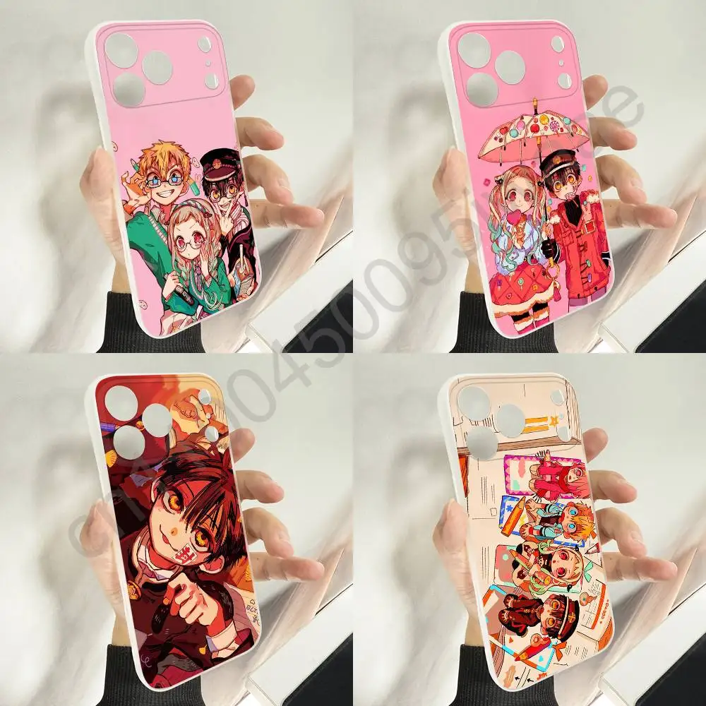 

T-Toilet Bound Hanako Kun Phone Case For iPhone 11,16,15,14,13,17,12,Plus,E,Air,Mini,Pro,Max Magnetic Magsafe Soft Cover
