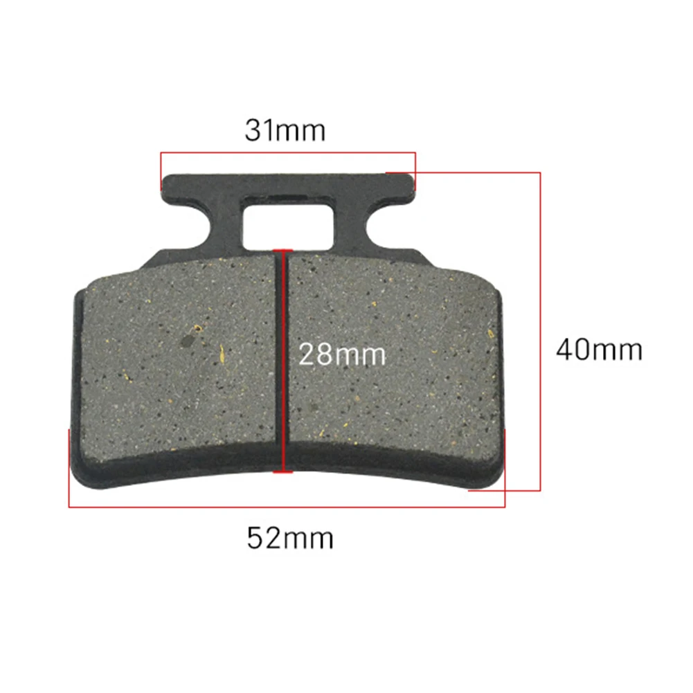 E-bike Electric Bike Motorcycle Hydraulic Brake Pads Wear-resistant Eliminate Abnormal Sound High Temperature Resistance Parts