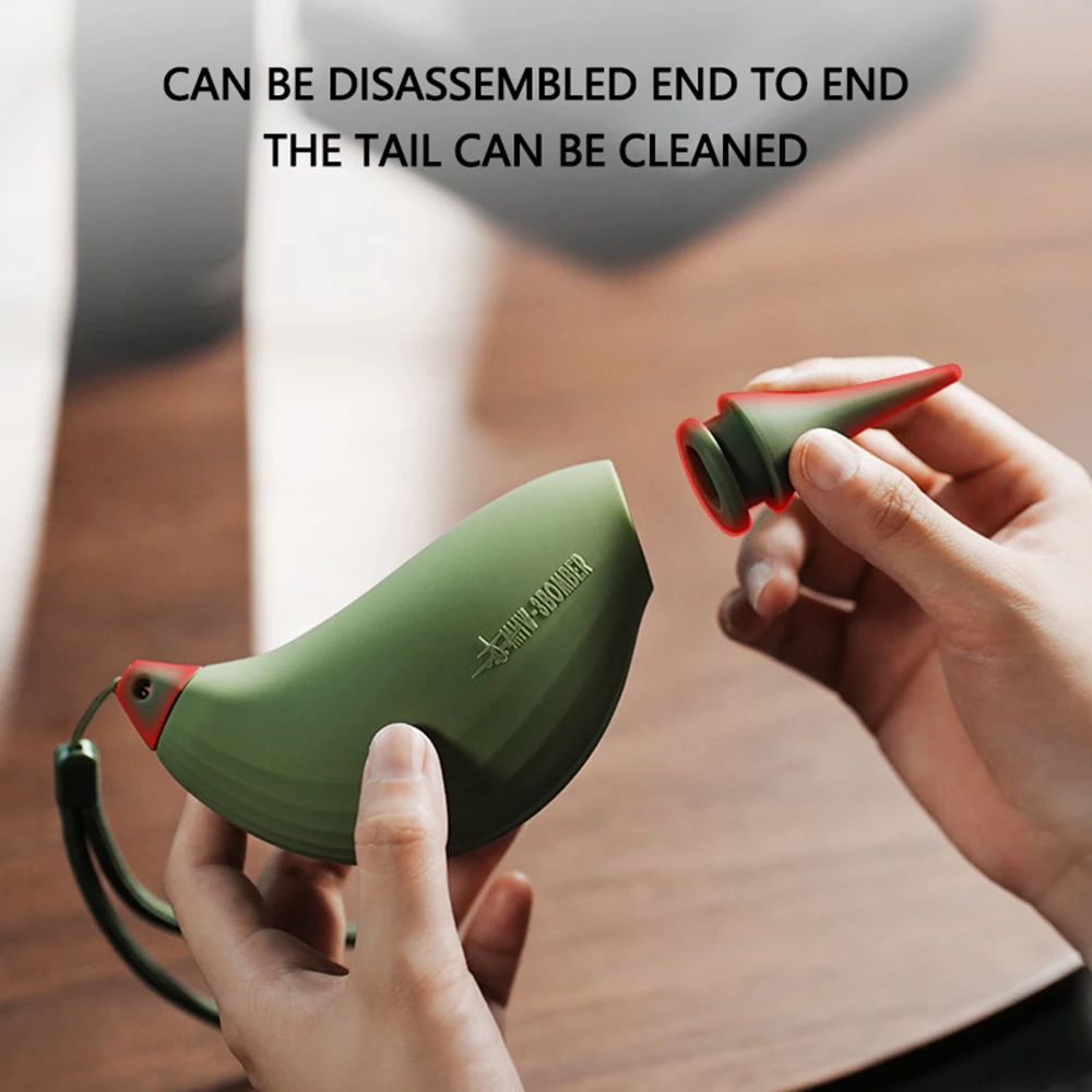 Coffee Air Blower with Lanyard, Soft Tip Camera Air Blower, Removable Lens blower, Camera Dust Cleaner, Cleaning Tool for Grinde