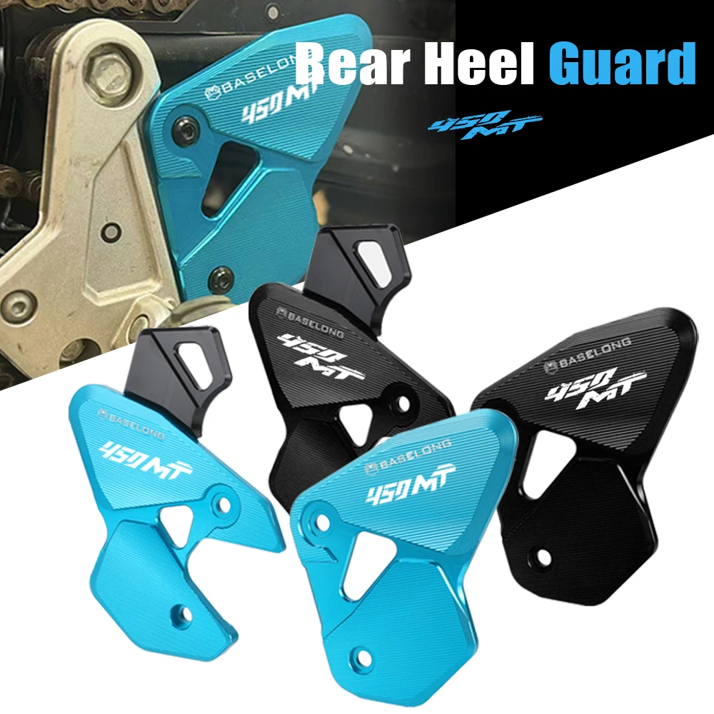 

Motorcycle Accessorie 450MT For CFMOTO 450 MT 450 MT450 2024 2025 2026 Heel Plates Guard Rear Brake Cylinder Guard Protector