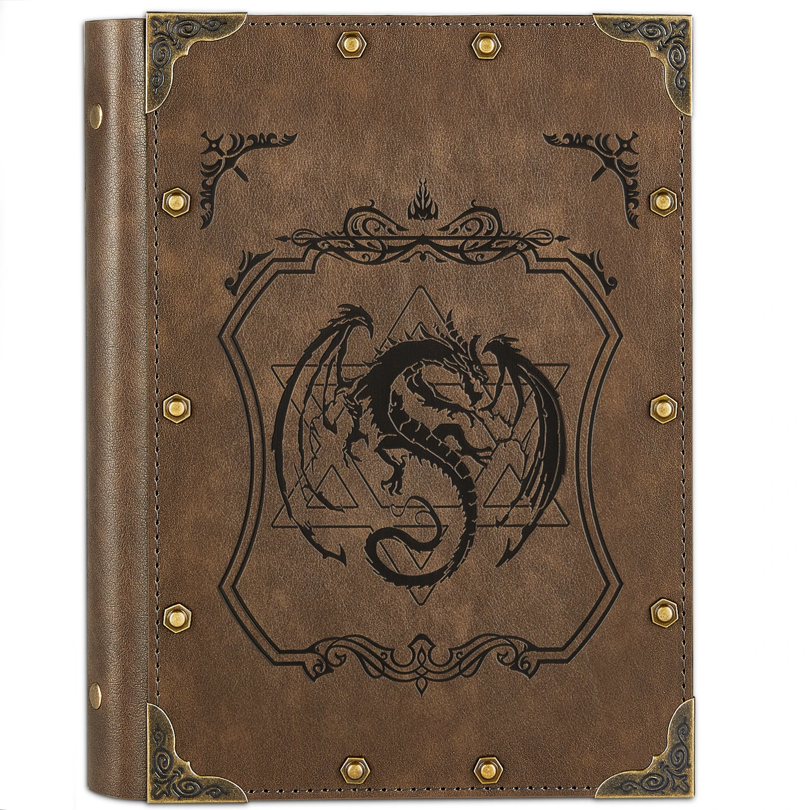 DND Dragon Journal Notebook para mazmorras y dragones, D & D, grandes accesorios RPG, regalos Nerdy para DM's y jugadores para hombres y mujeres