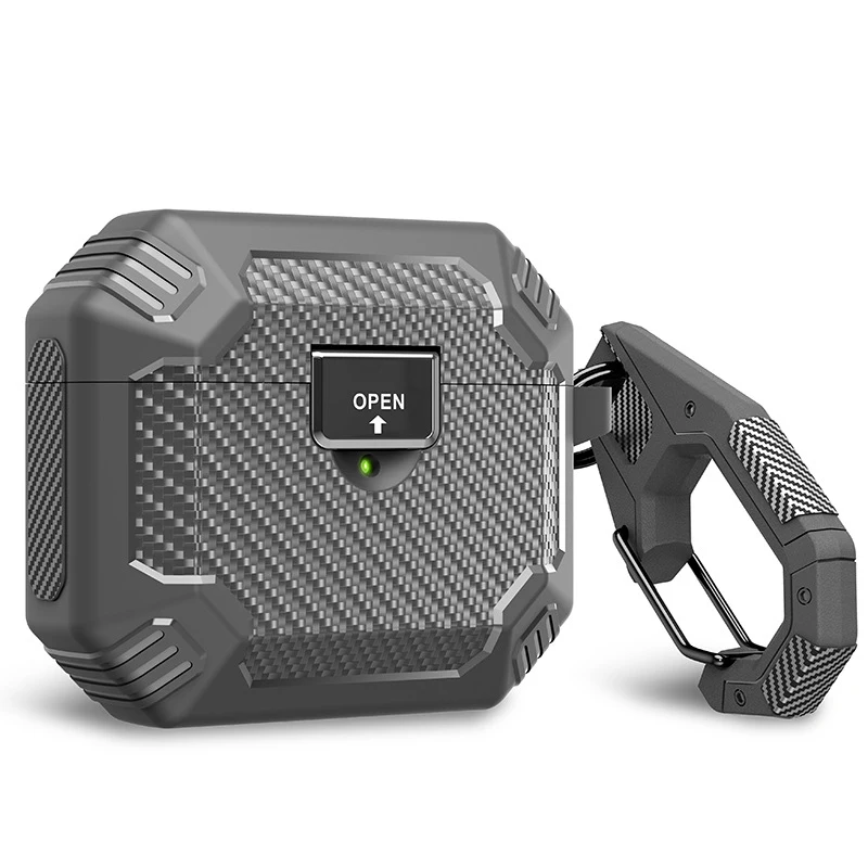 Luxury Switch Earphone Case For Airpods Pro 2 3 USB C Case Shockproof Cover For Apple Air pods Pro 2 3 2023 Accessories Keychain