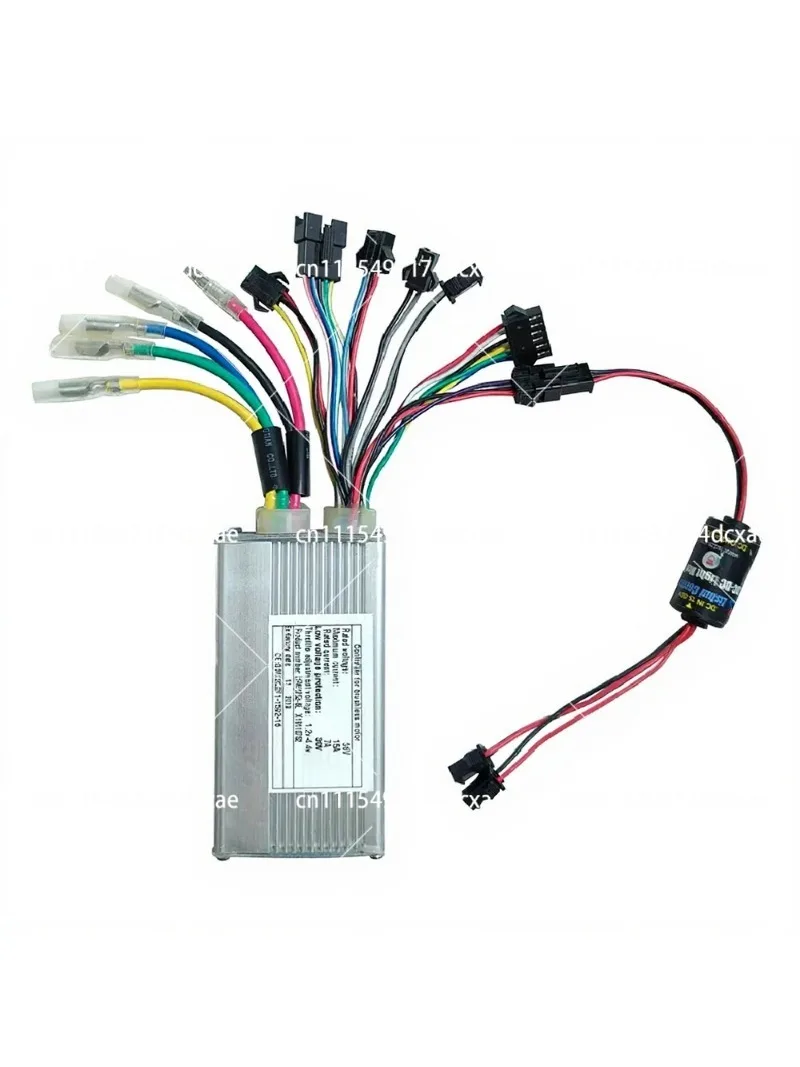 36V 15A Brushless Motor Controller for Electric Bicycle Scooter MTB Fat Bike, Speed Controller with 6L Connector