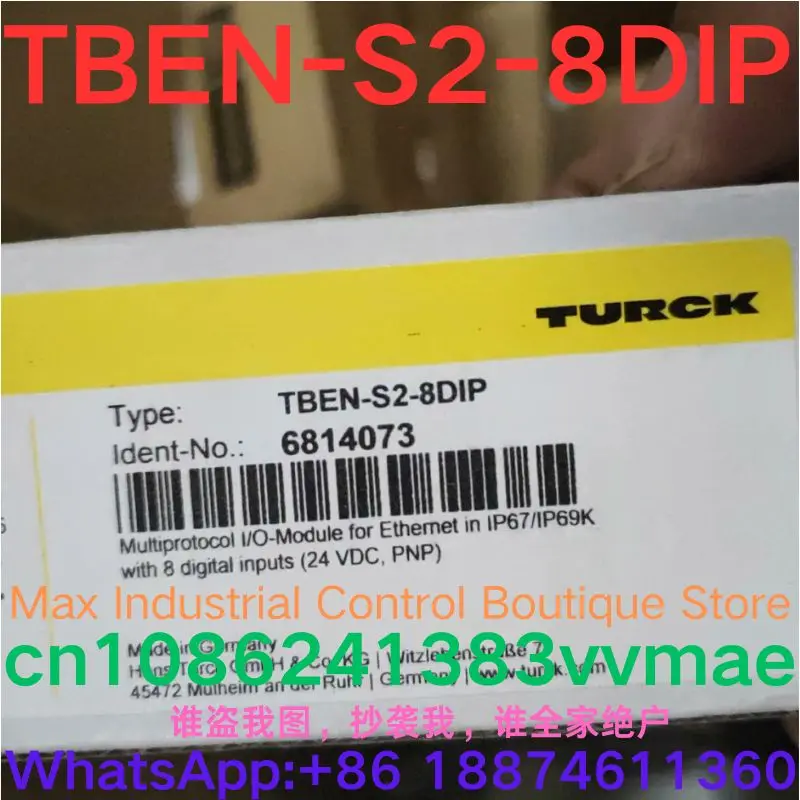 

brand new German original imported module TBEN-S2-8DIP