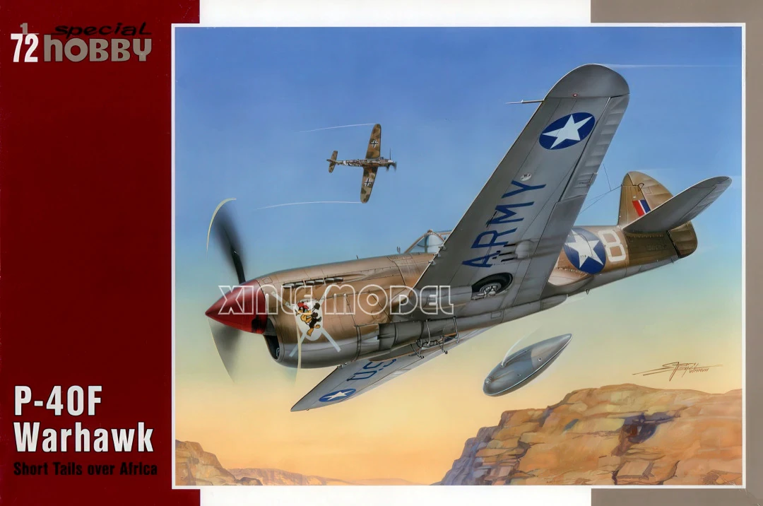 

Special Hobby Plastic Assembled Plane Model Kit 72155 P-40F Warhawk 1/72