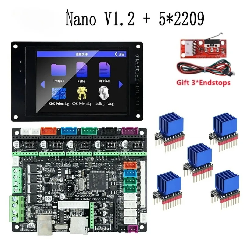 Suitable for 3D printer 32-bit main board Nano V1.2 control board TFT35 display touch screen