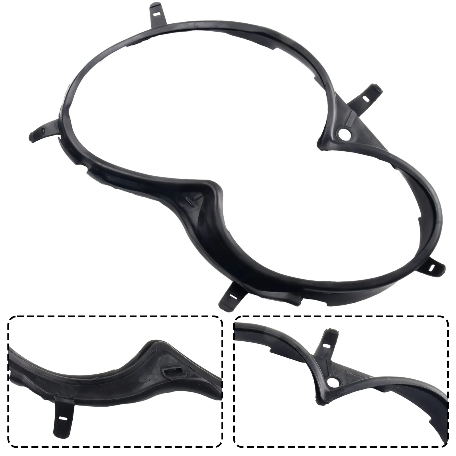 

2Pcs Headlight Sealant Strip Durable Gasket Part Left Plastic Right 2003-2009 2098260191 Accessories For Mercedes W209 CLK Frame