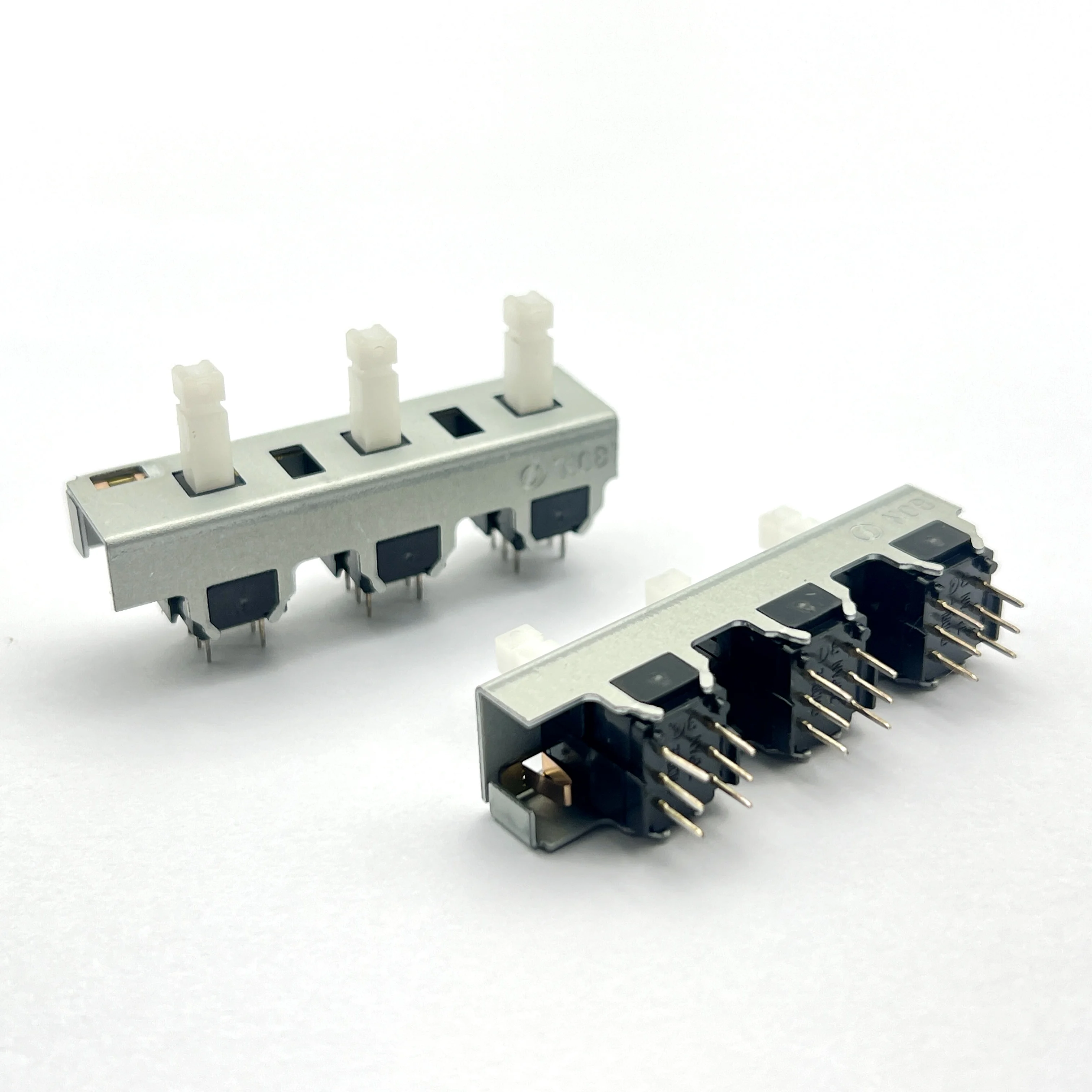 2 pcs Japan NOBLE 3-pin interlock switch, switch pin pitch 5mm, total length 47mm