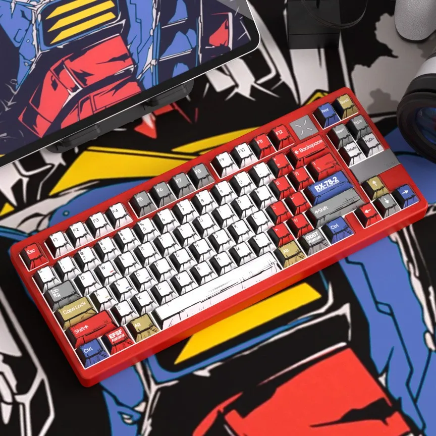 

Comic Key Cap Cherry 134 Keys Sublimated Customized Personalized Mechanical Keyboard Keycaps for Game Office Home Work