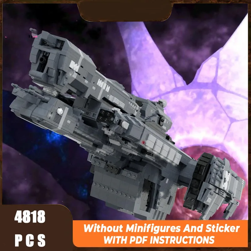 Moc Building Epoch-class Aviation scorta pesante shipV2Technology Blocchi modulari Regali Giocattoli per bambini Set fai da te Assemblaggio