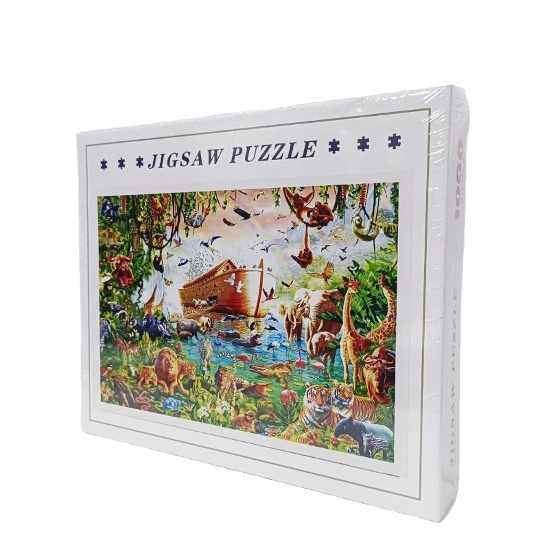 Adult Animal Ship Jigsaw Puzzle 1000 Pieces 75*50 Stress Relief Entertainment Toys Paper Puzzles High Quality Christmas Gift