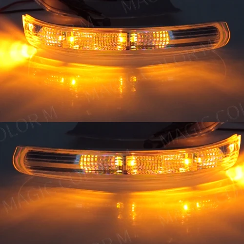 Imagen 2 del producto Lámpara de señal de giro para espejo retrovisor lateral, parpadeo para Chevrolet Captiva 2007-2017, luz LED repetidora intermitente, retrovisor izquierdo/derecho