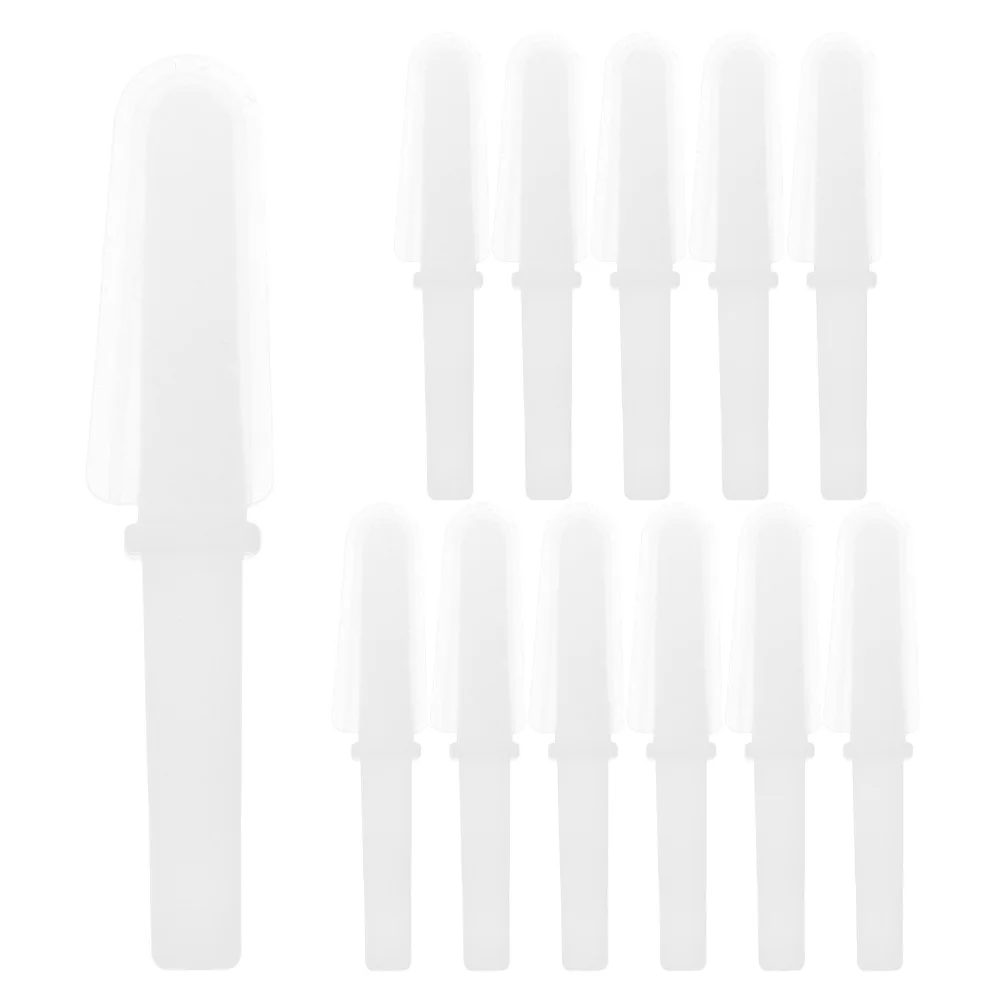 

12pcs Replacement Beekeeping Pen Heads Plastic Honey Scrape Tool For Hive Cleaning Royal Jelly Scraping Pulp Extraction