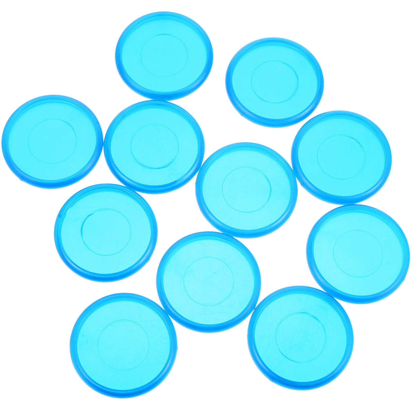 44pcs Disc Binding Buckle Leaf Notebook Mini ABS Plastic Discbound Expansion Rings for Office Use