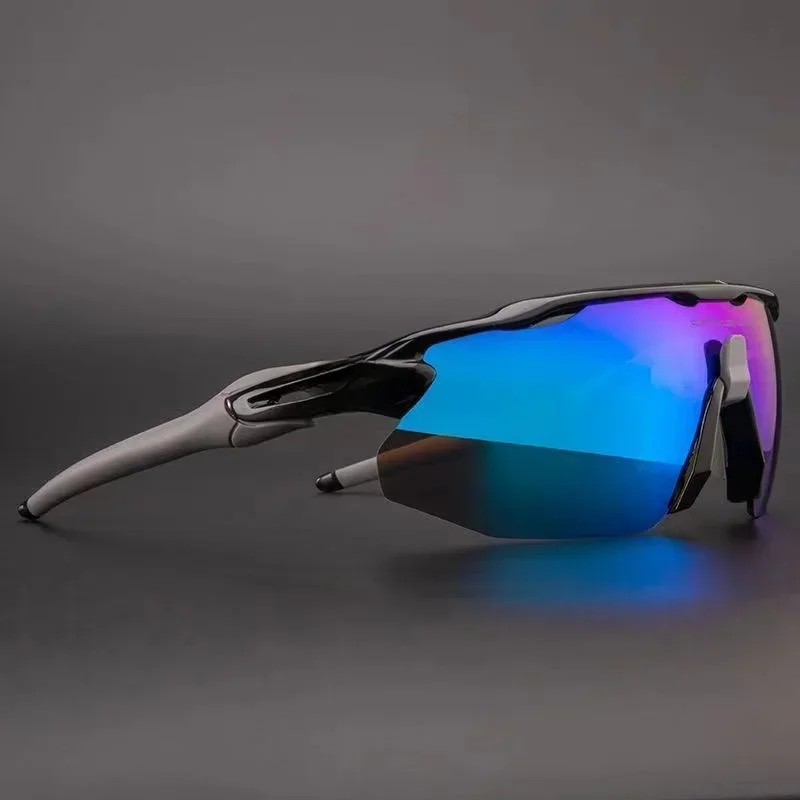 Lunettes de soleil avec monture pour myopie, lunettes de vélo de route, lunettes de sport, course à pied, extérieur