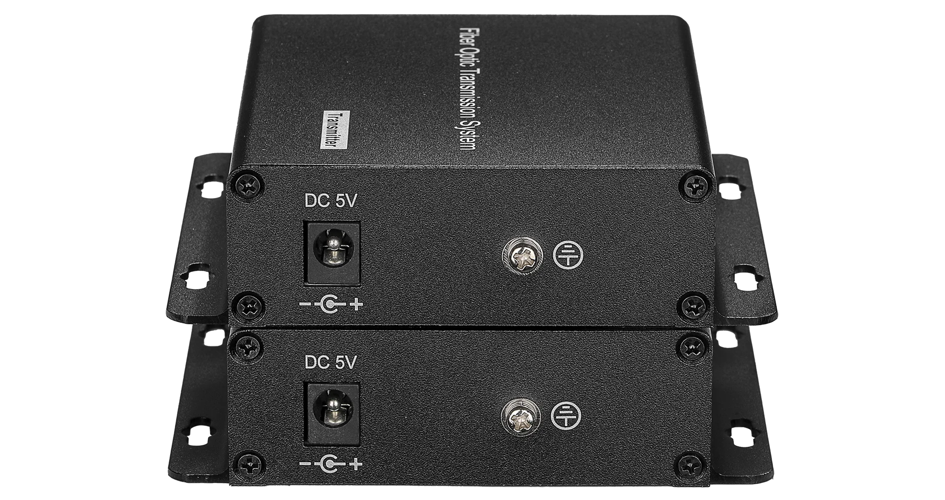 20KM FC光ファイバー2チャンネルRCAオーディオ-光ファイバーコンバーター、光ファイバー経由のオーディオエクステンダー