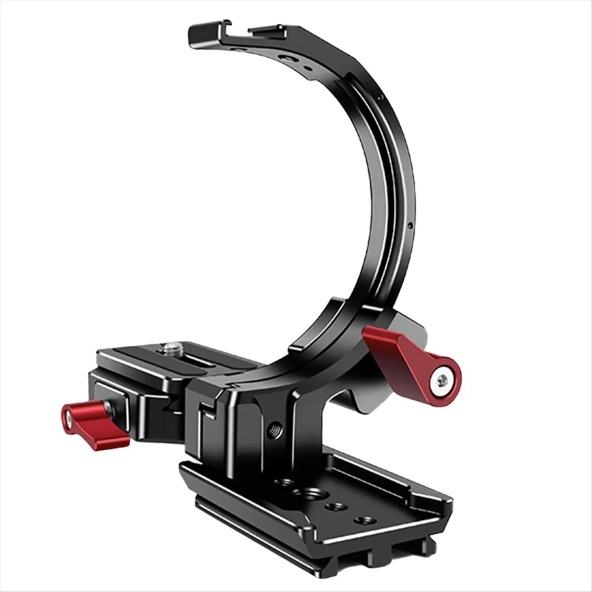 【DT56】New Rotatable Collar Mount Plate Half Rings Structure Angle Horizontal Vertical Bracket for , , ,
