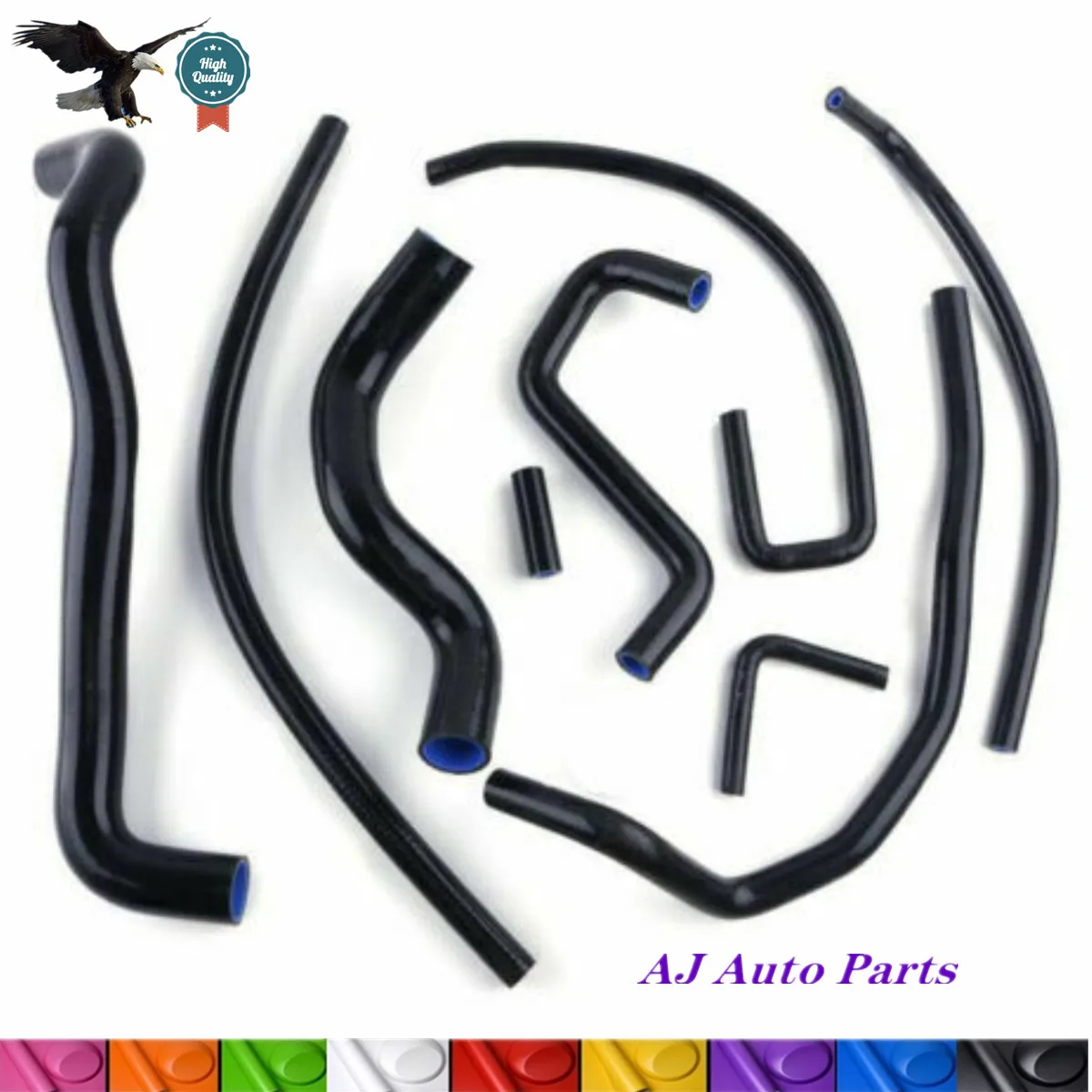 

For 1991-1996 Chevy Corvette 5.7L LT1 V8 Silicone Radiator Coolant Hose （3-PLY Hose ）