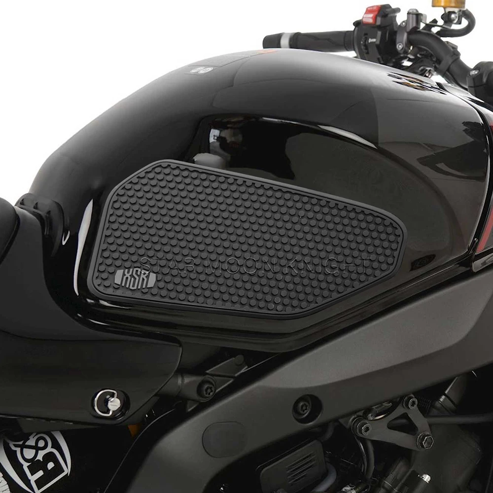 Accesorios para motocicleta, almohadilla lateral para tanque de combustible para Yamaha XSR900 XSR 900 2022, almohadillas protectoras para tanque, pegatinas, almohadilla de tracción para agarre de rodilla