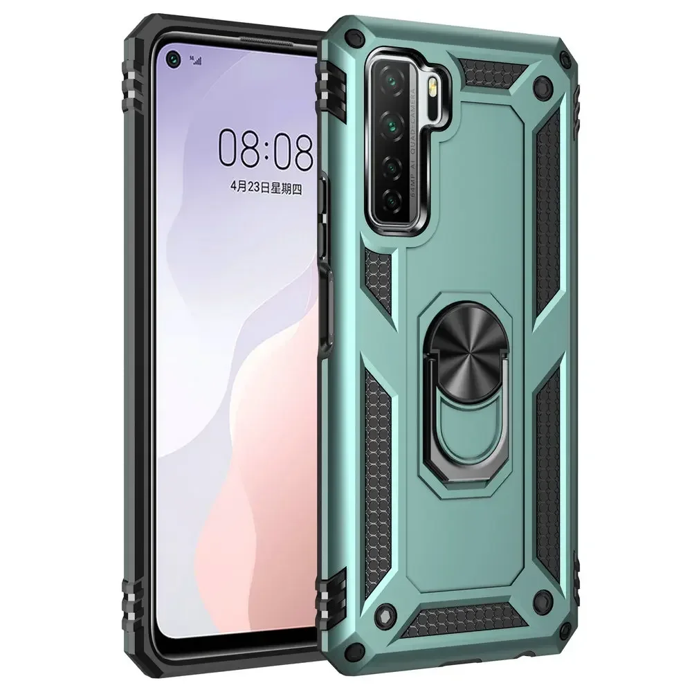 Honor 30S Russia Case Magnetic Ring Phone Holder Back Cover for Huawei Honor 30S Bumper Honor 50 Lite Shockproof Funda Cases