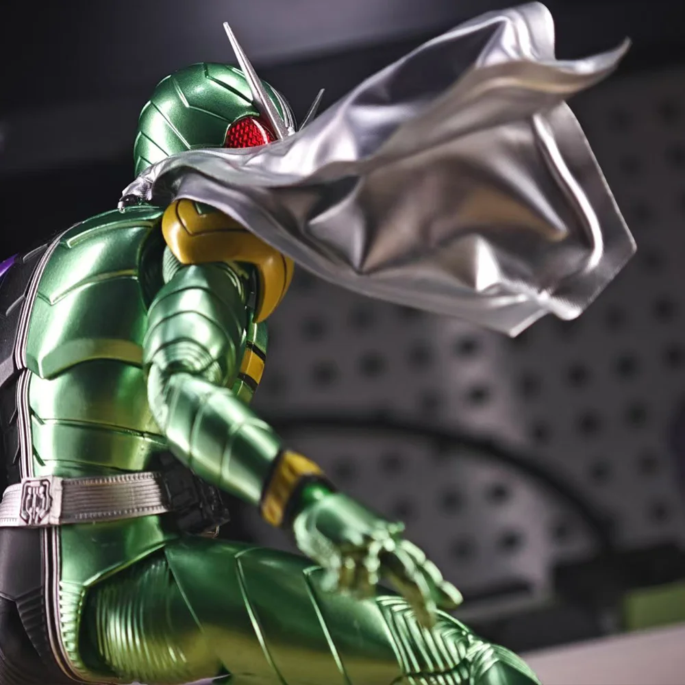 Handgefertigter Mini-Silberschal im Maßstab 1:12, klassisches Kamen Rider Wind Detective-Zubehör für 6-Zoll-SHF-Actionfigurenkörper – Detail 12