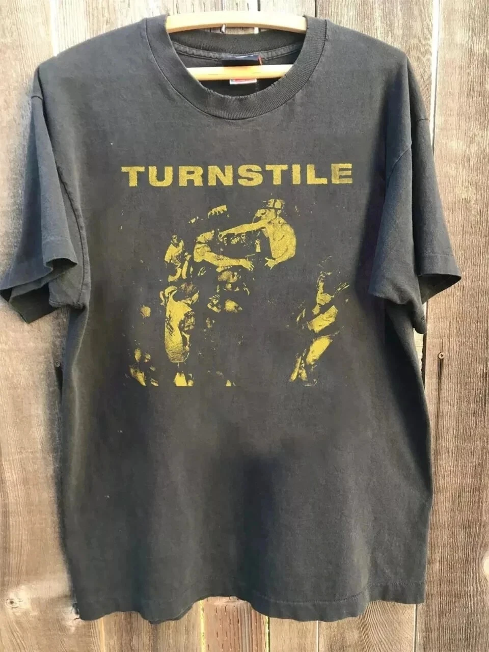 Camiseta Turnstile, camiseta de color carbón de la banda Turnstile, regalo para hombres y mujeres, nuevas llegadas de primavera/verano, corte regular, informal
