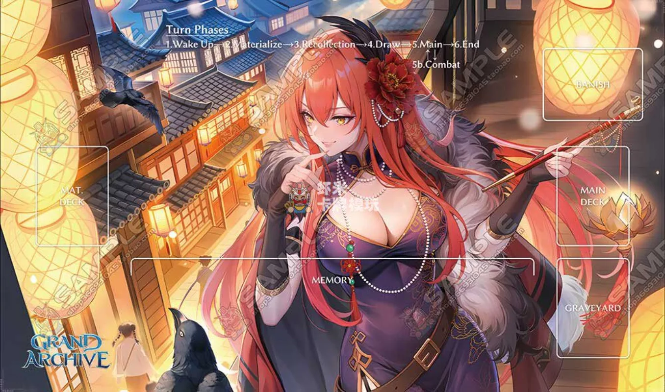 Grand Archive Tristan Series 600x350mm Card Grid Single Player