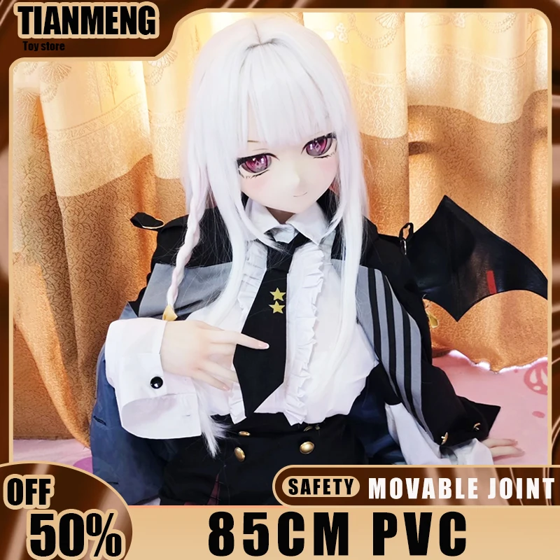 

RENHEYUOU 85cm PVC Little Devil Mini Doll with Soft Material and Movable Joint Collection Model