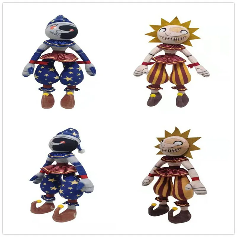 New Fnaf Sundrop Cartoon Toys Security Breach Sunrise Moondrop BOSS Goat Toy Game Peripheral Doll Bedroom Pillow Charm Gift