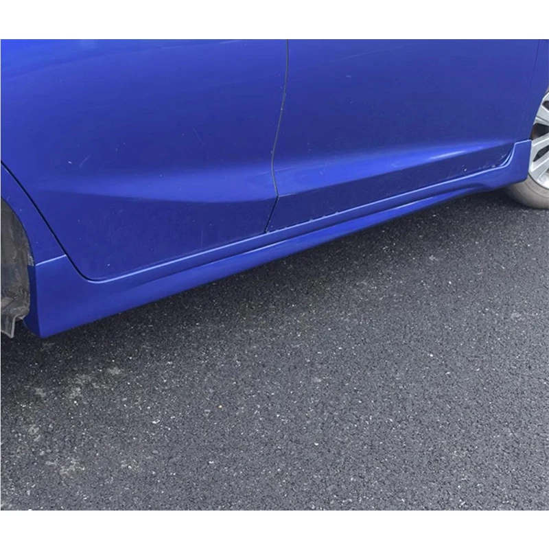 Fit 2018 2019 2020 Honda Fit Jazz Side Skirt Diffuser Lip Splitter ABS Plastic Anti-Collision Body Kit