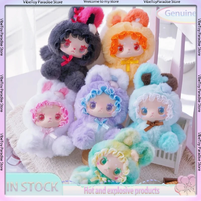

New In Stock Lovely Emma Rabbit Alliance Series Blind Box Cute Vinyl Doll Bag Decoration Pendant Desktop Ornament Birthday Gift