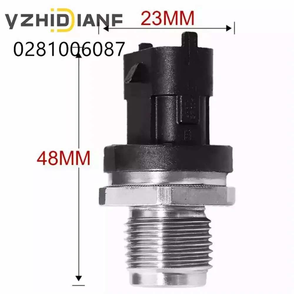 1pc New High Quality 0281006087 Fuel Rail Oil Pressure Sensor Regulator For IVE-CO MAN MITSUBISHI