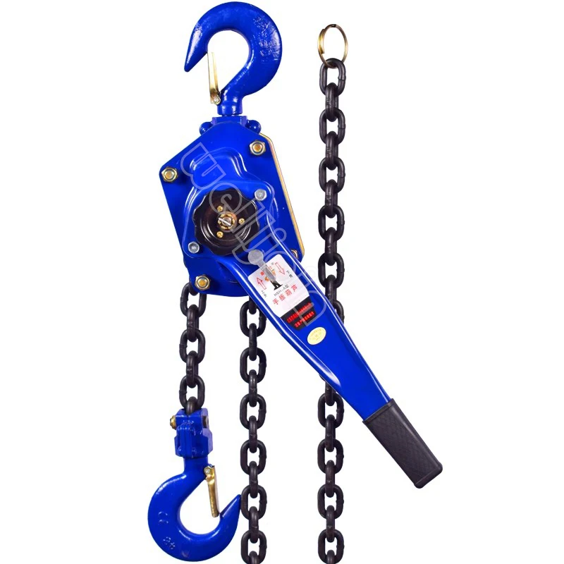 

1 T Pulling Wrench Hoist Manual Lifting Chain Hoist Hand Chain Hoist Hook Portable Lever Block inverted Chain Hoist Tightener