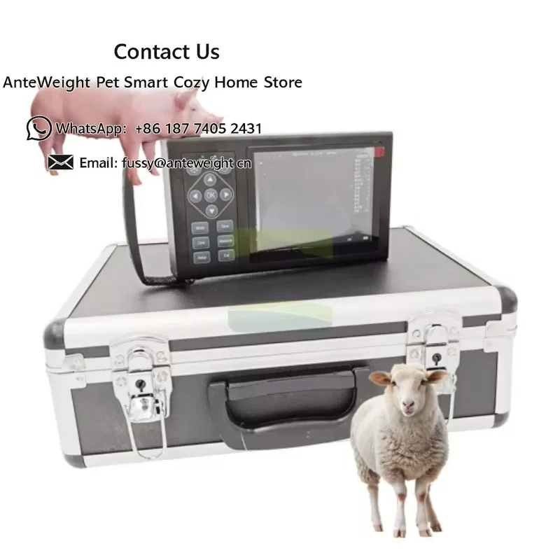 High Quality M10 Goat and Sheep Pregnancy Tester Ultrasonic Scanner for Sow and Sheep and Goat Farm with Water Proof Probe