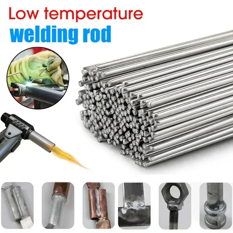 10-30Pcs Welding Rods Low Temperature Easy Melt Universal Copper Aluminum Cored Wire Solder Repairing Agent Kits Soldering Tools